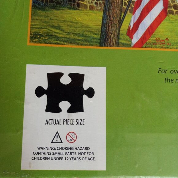 Lang 750 Piece Panoramic Puzzle American Farm Artwork By Sam Timm Sealed NEW - Picture 3 of 9